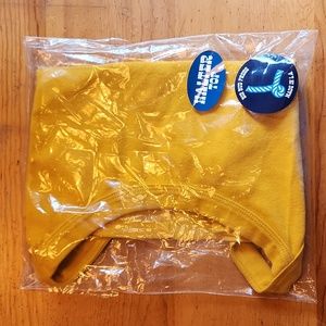 NEW Big Bud Press sz L Mustard Yellow Halter Top